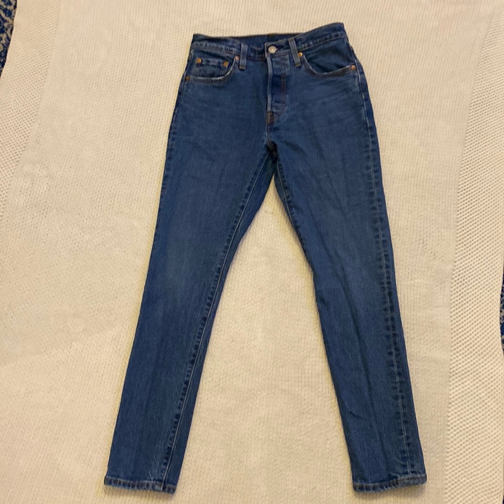 501 S Skinny jeans 25x28